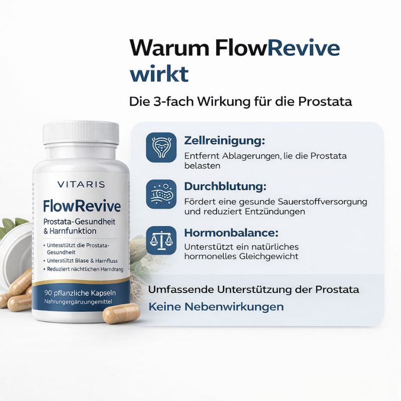 Vitaris FlowRevive Prostata-Komplex