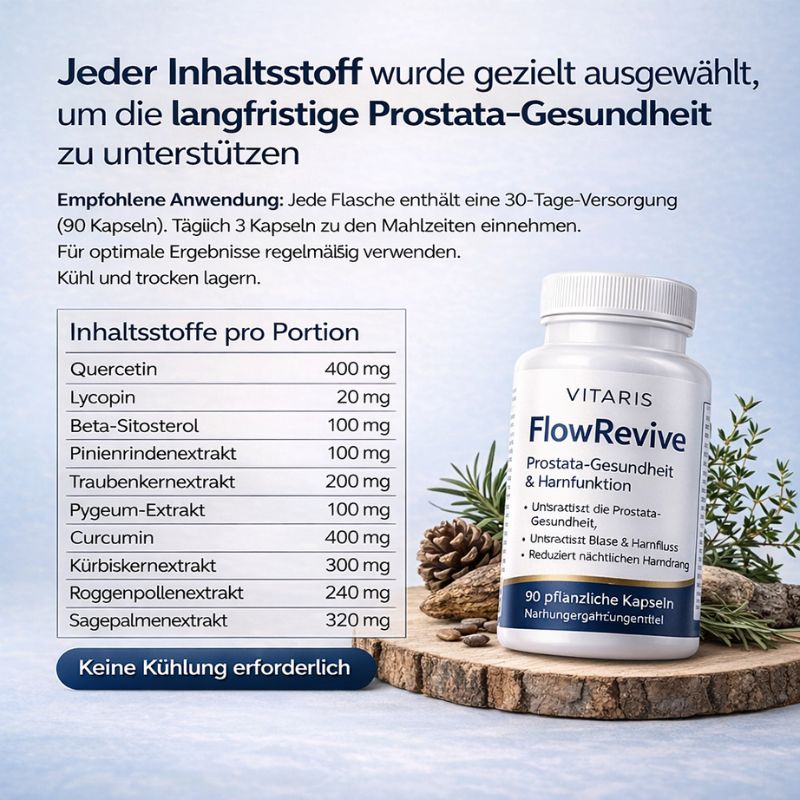 Vitaris FlowRevive Prostata-Komplex
