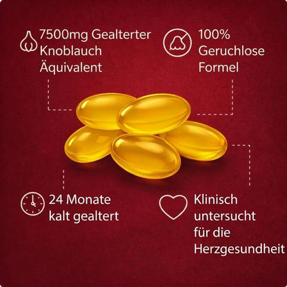 Gereifter Knoblauchextrakt — Klinisch Erforschte Unterstützung für den Blutdruck, Bevor Sie zu Medikamenten Greifen