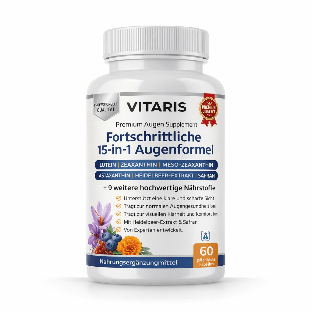 Vitaris 15-in-1 Fortschrittliche Formel für die Augen