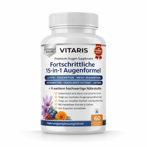 Vitaris 15-in-1 Fortschrittliche Formel für die Augen