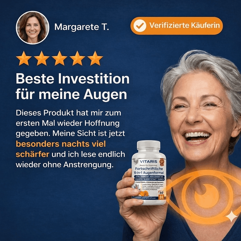 Vitaris 15-in-1 Fortschrittliche Formel für die Augen