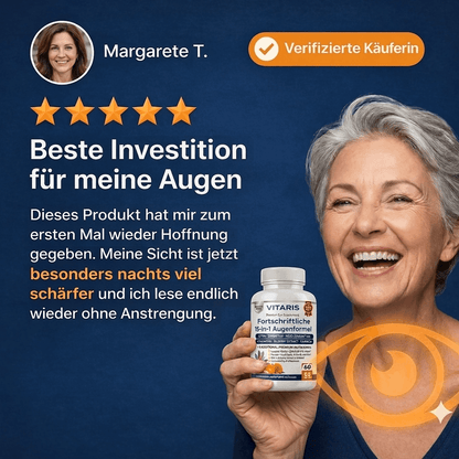 Vitaris 15-in-1 Fortschrittliche Formel für die Augen